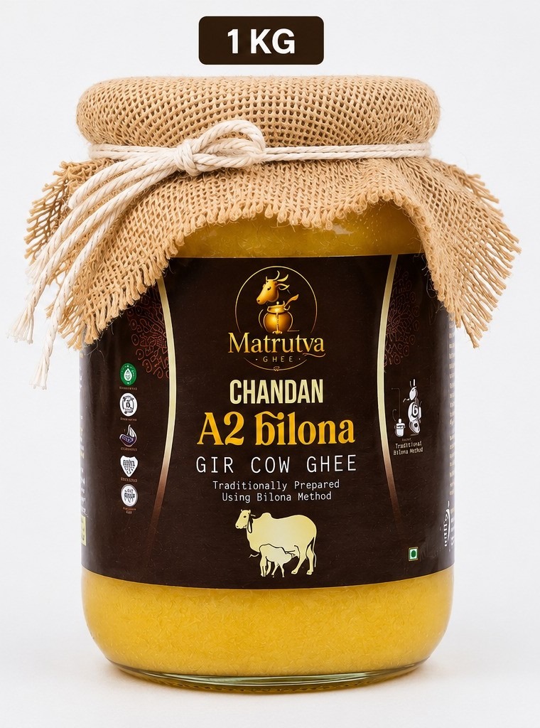 Matrutva Chandan A2 Bilona Gir Cow Ghee - Image 2
